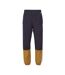 Pantalon De Survêtement Motif/style Blocs De Couleurs Homme Bleu Marine Marron Lacoste-1