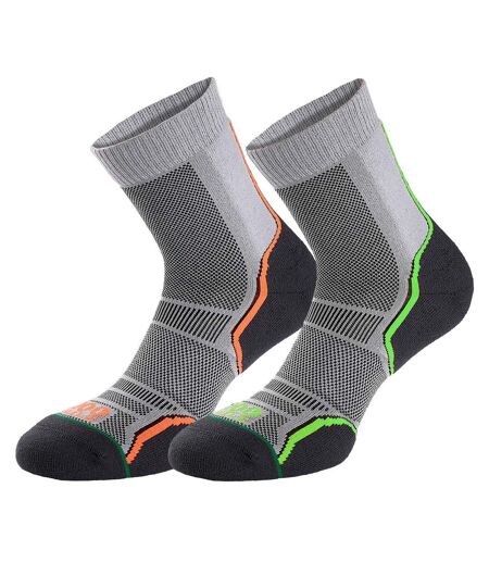 2 Pack Men's Single Layer Trail Socks - Twin Pack
