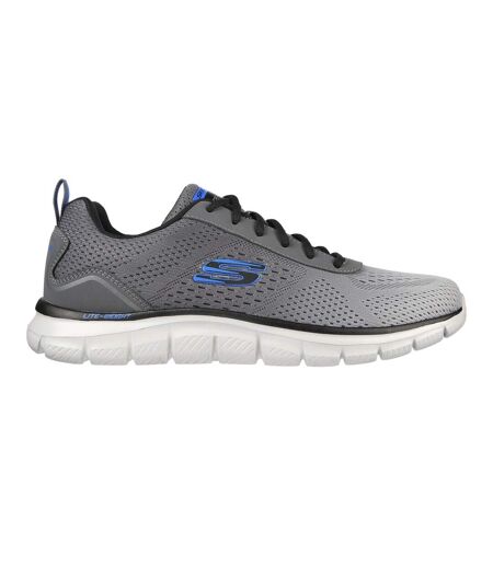 Mens track ripkent trainers charcoal/grey Skechers