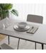 Set de Table Métallisé Filor 30x45cm Gris-4