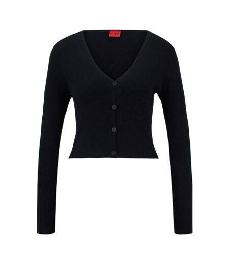 Cardigan Sanderin Femme Noir Hugo