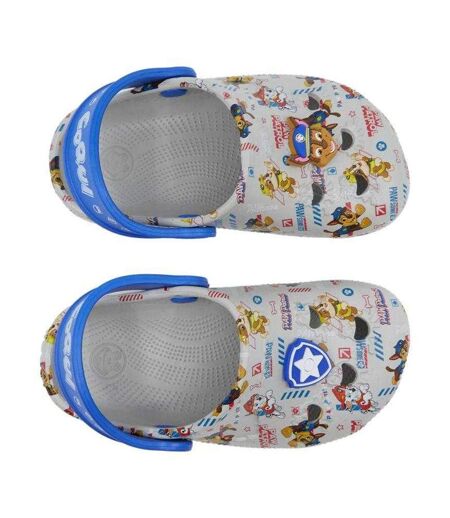 Sabots Été Motif/style La Pat´patrouille Enfant Blanc Bleu Coqui