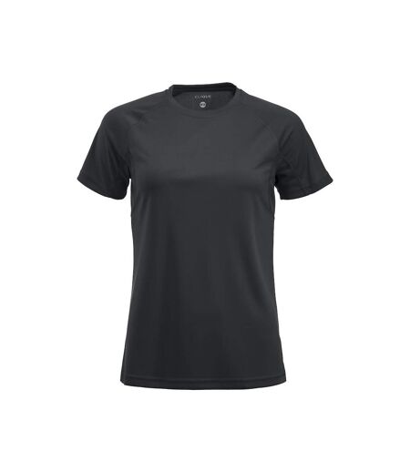 Clique Womens/Ladies Premium Active T-Shirt (Black) - UTUB311
