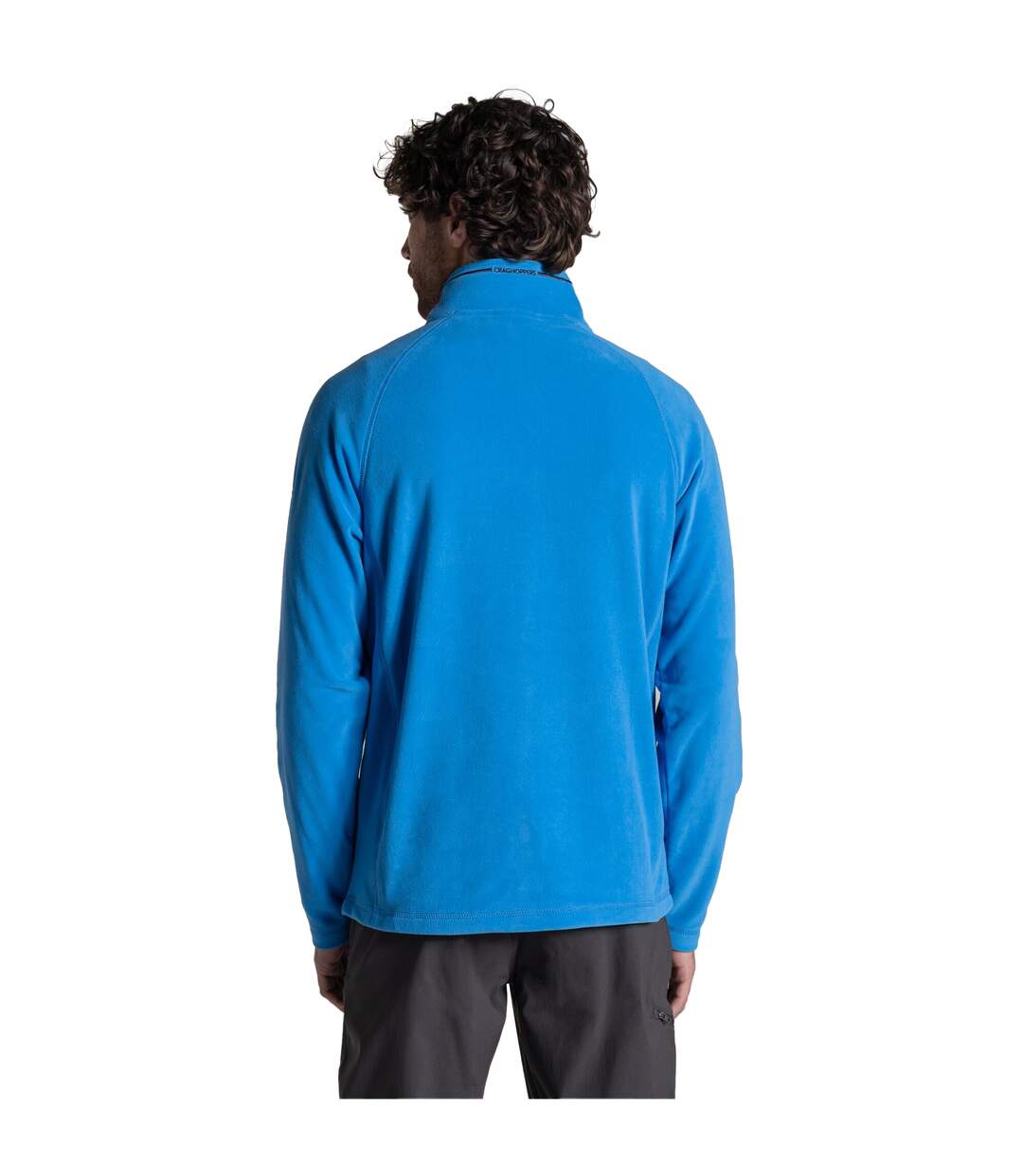 Mens Corey Vi Half Zip Fleece Top Sky Azure Craghoppers-3