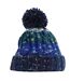 Bonnet Corkscrew Femme Bleu Sarcelle Bleu Beechfield-4