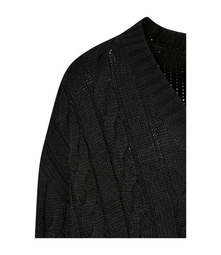 Mens boxy cardigan black Urban Classics