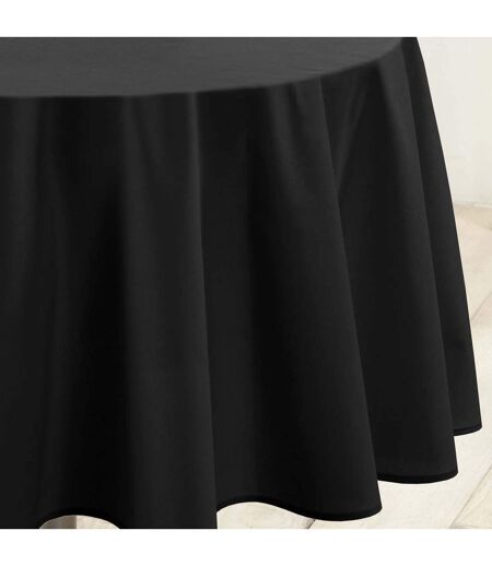 Nappe Ronde Antitache Essentiel 180cm Noir