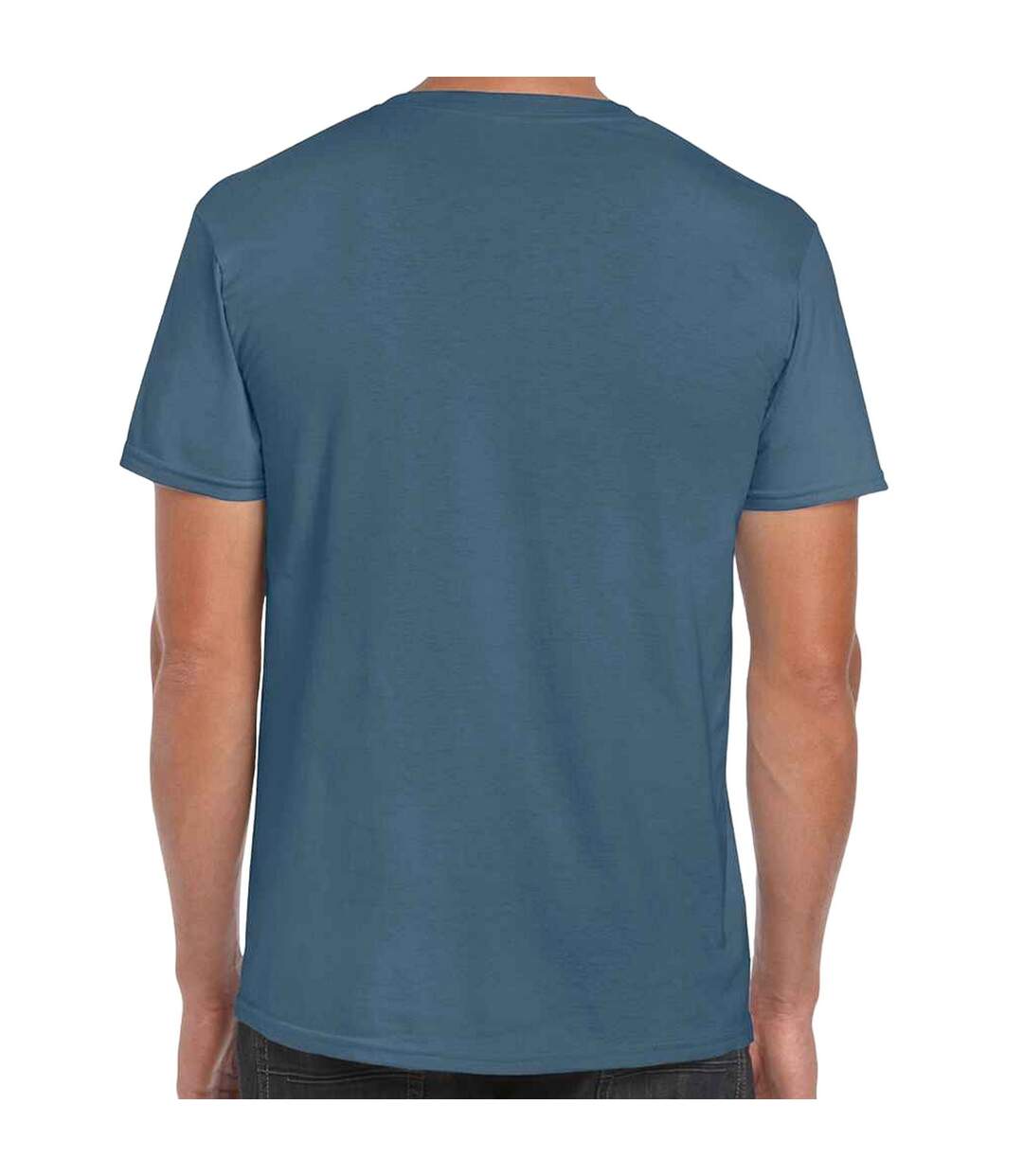 T-shirt manches courtes homme bleu indigo Gildan