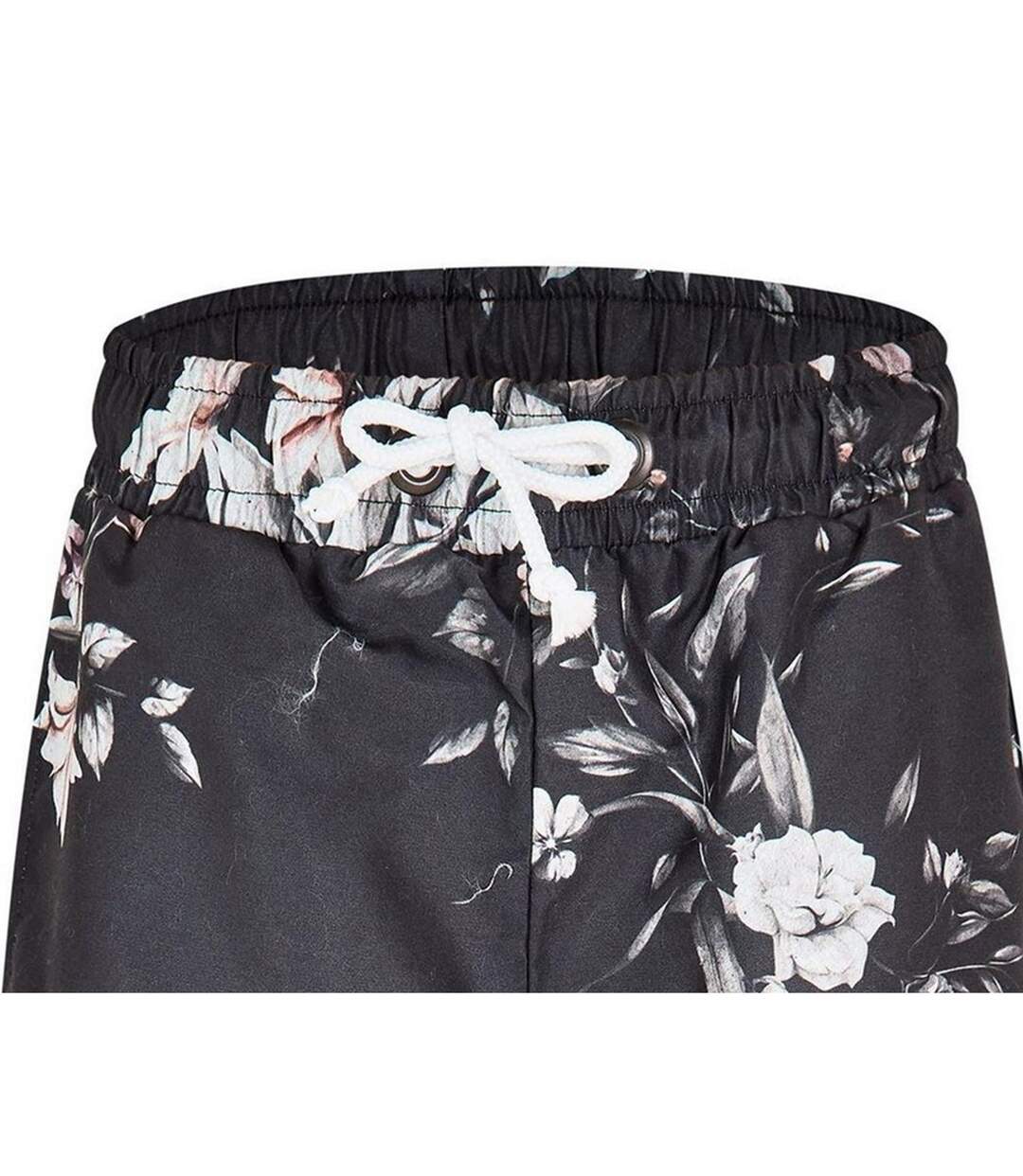 Short Motif/style Floral Sinclair Homme Noir Criminal Damage-4