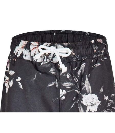 Short Motif/style Floral Sinclair Homme Noir Criminal Damage