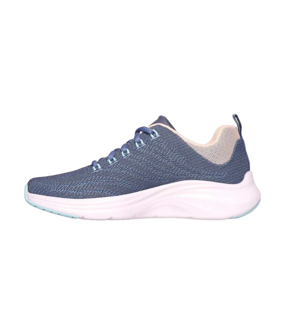 Womens/ladies Vapor Foam Trainers Navy Multicoloured Skechers-2