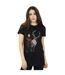 Disney - T-shirt FROZEN SVEN AND KRISTOFF - Femme (Noir) - UTBI24464-2
