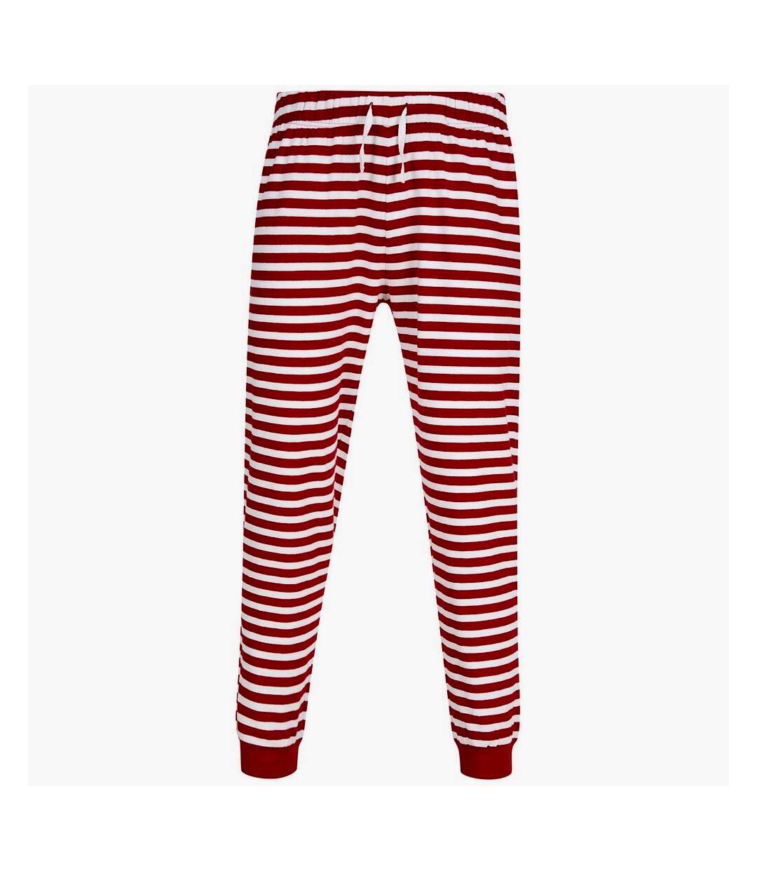 Pantalon de détente adulte rouge / blanc SF SF