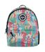 Unisex Pastel Floral Backpack with Padded Straps | Durable School Travel Bag-1