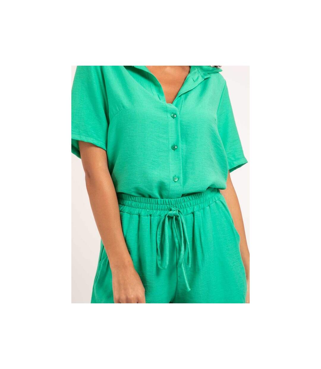 Chemise manches courtes OROKIA - Dona X Lisa-3