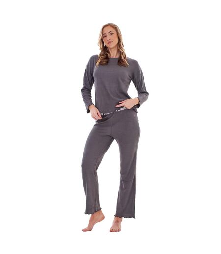 Ensemble De Pyjama Long Femme Charbon Keanu