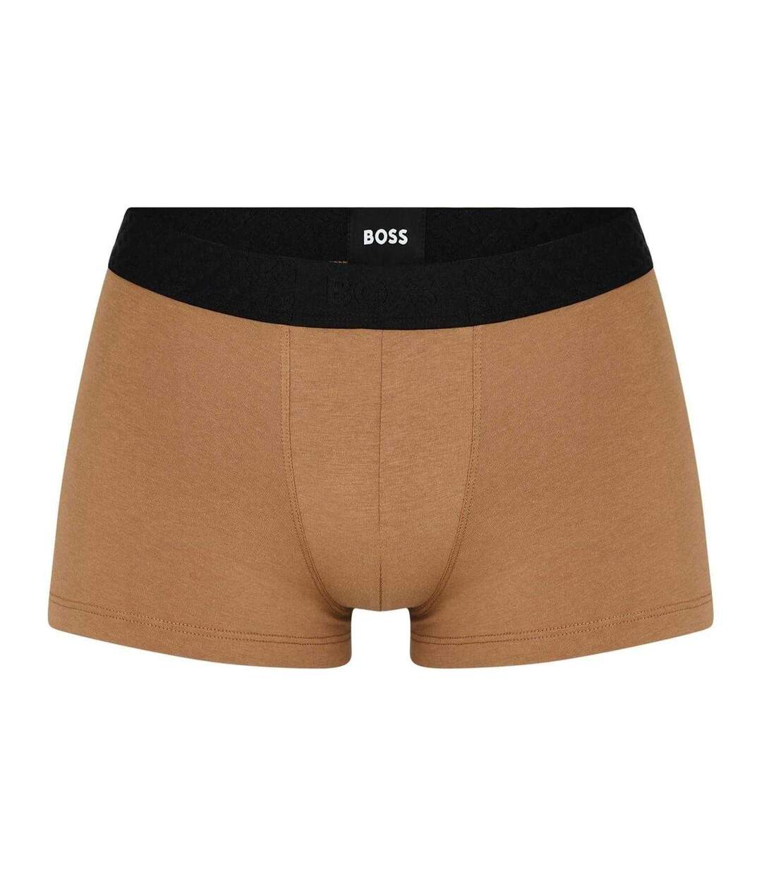 Pack Of 3  Mens Monogram Elasticated Boxer Shorts  Multicoloured Boss-4