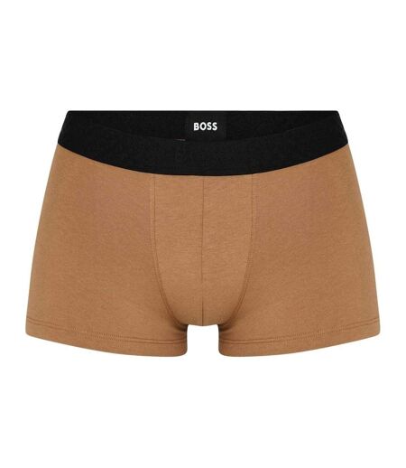 Pack Of 3  Mens Monogram Elasticated Boxer Shorts  Multicoloured Boss