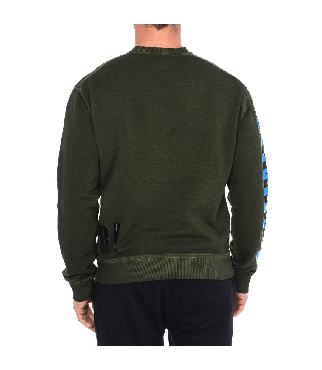 Men's long-sleeved crew-neck sweatshirt S74GU0296-S25030