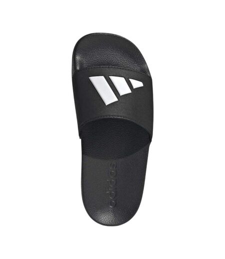 Tongs Motif/style Logo Adilette Shower Enfant Noir Adidas