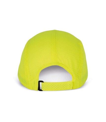 Casquette avec patch - Adulte - KP213 - jaune fluo