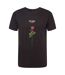 Mens Lost Youth Rose T-shirt Black Mister Tee-2