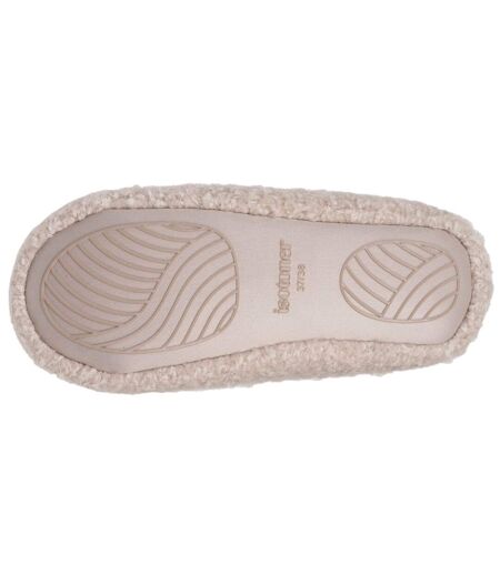 Isotoner Chaussons extra-light Bottillons femme sherpa, semelle antidérapante