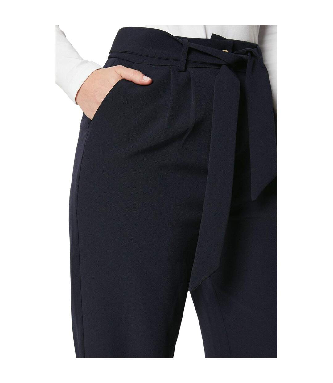 Pantalon femme bleu marine Principles