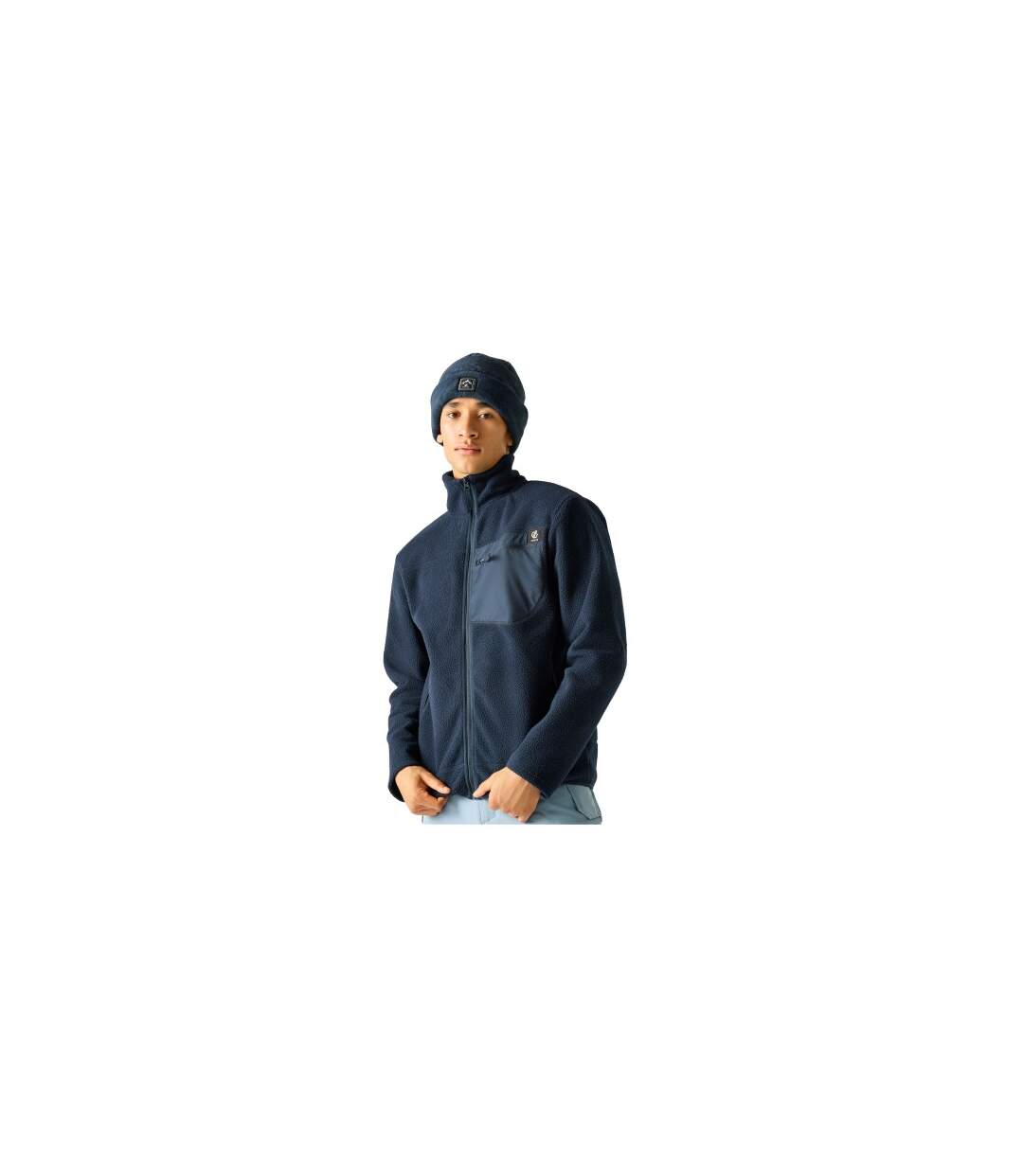 Mens Camber Shield Borg Fleece Jacket Navy Dare 2B-1
