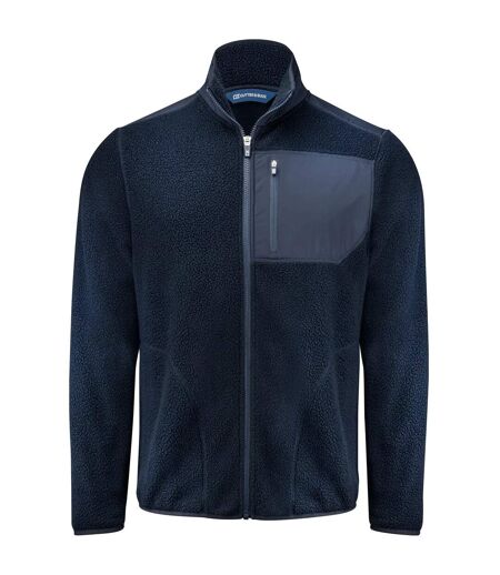 Mens Cascade Sherpa Fleece Jacket Dark Navy Cutter & Buck