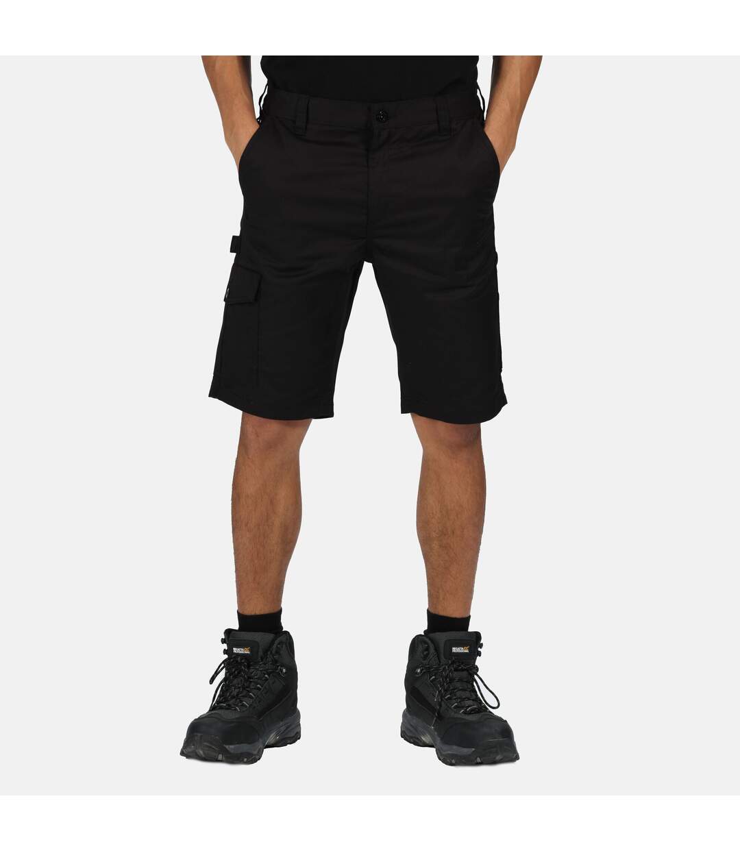 Short pro homme noir Regatta