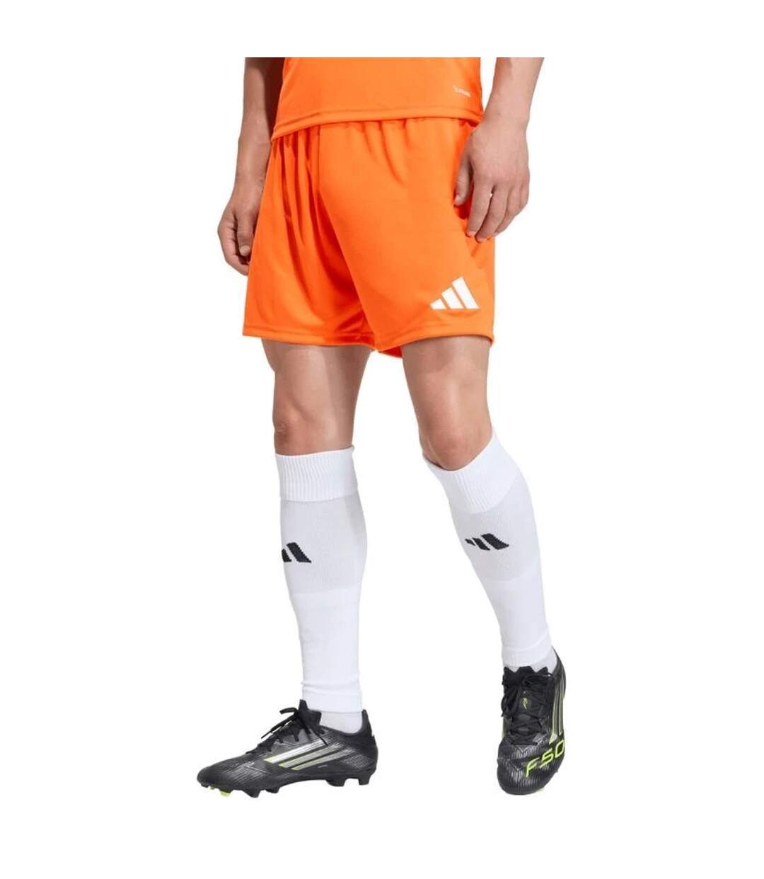 Short Entrada Homme Orange Adidas-4