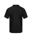 Mens Chequered Golf Polo Shirt Black Slazenger-2