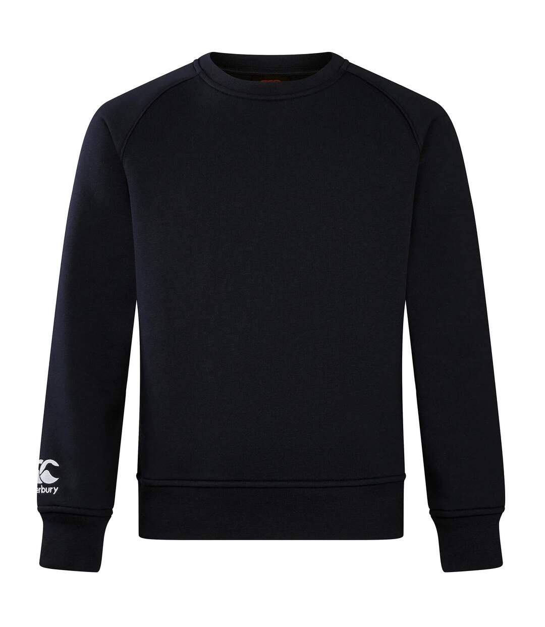 Mens Club Crew Neck Sweatshirt Black Canterbury-1