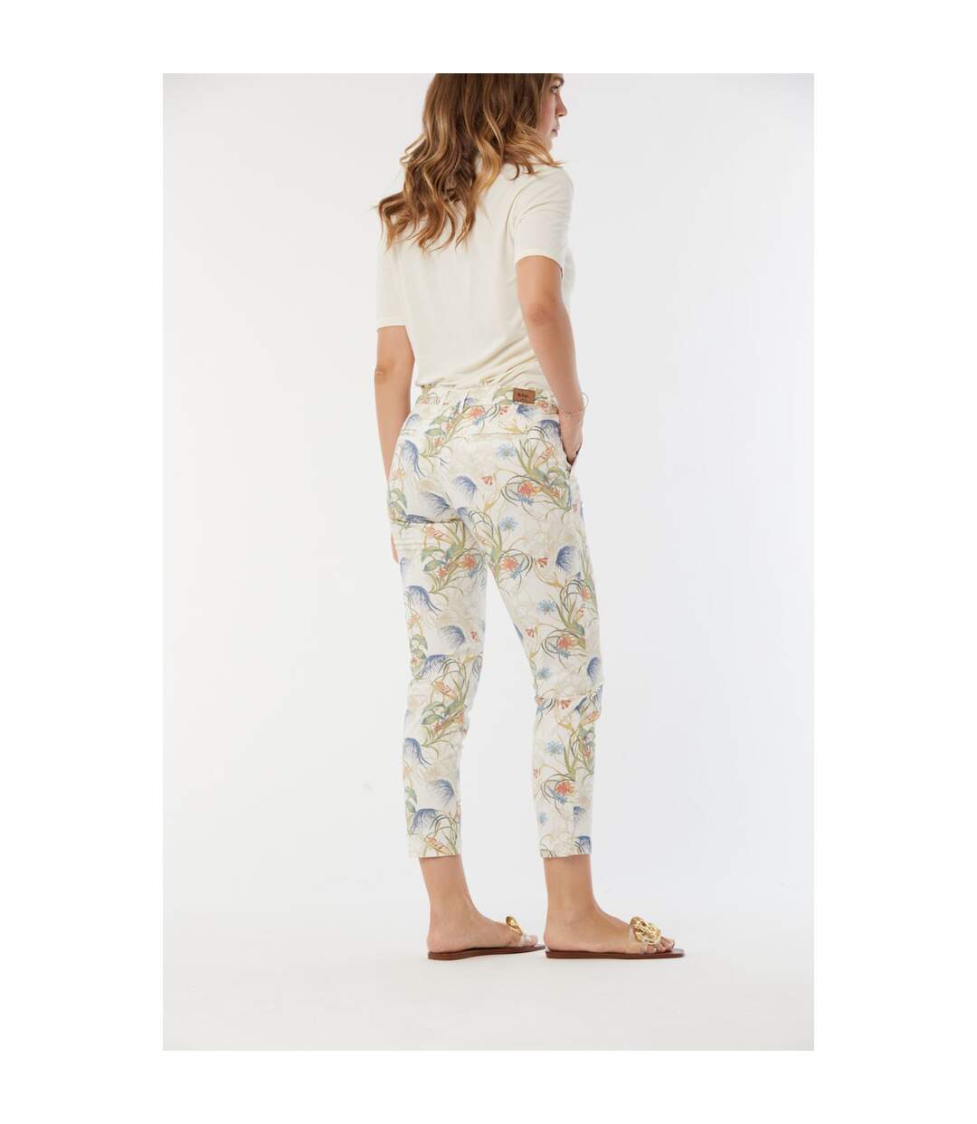 Pantalon coton chino JEMILA