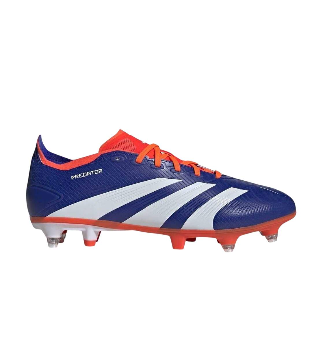 Chaussures De Foot Pour Terrain Souple Predator Pro Homme Bleu Blanc Rouge Adidas-1