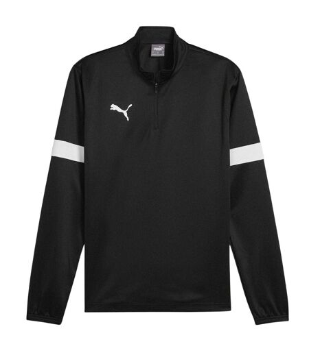 Mens Individual Rise Drill Top Black White Puma