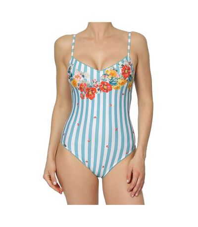 Women's Open Back Underwire Swimsuit CF87-712095-871