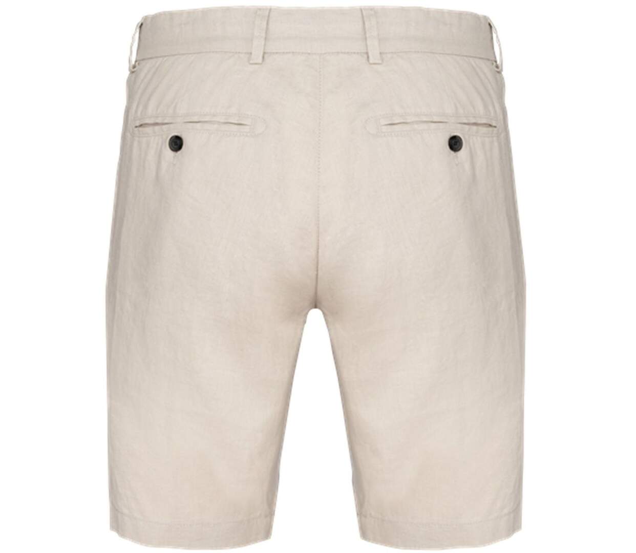 Bermuda en lin - Homme - PATS711 - beige linen sand-4