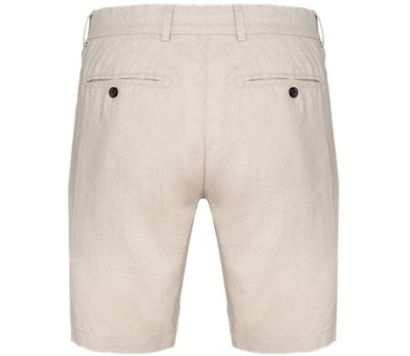 Bermuda en lin - Homme - PATS711 - beige linen sand