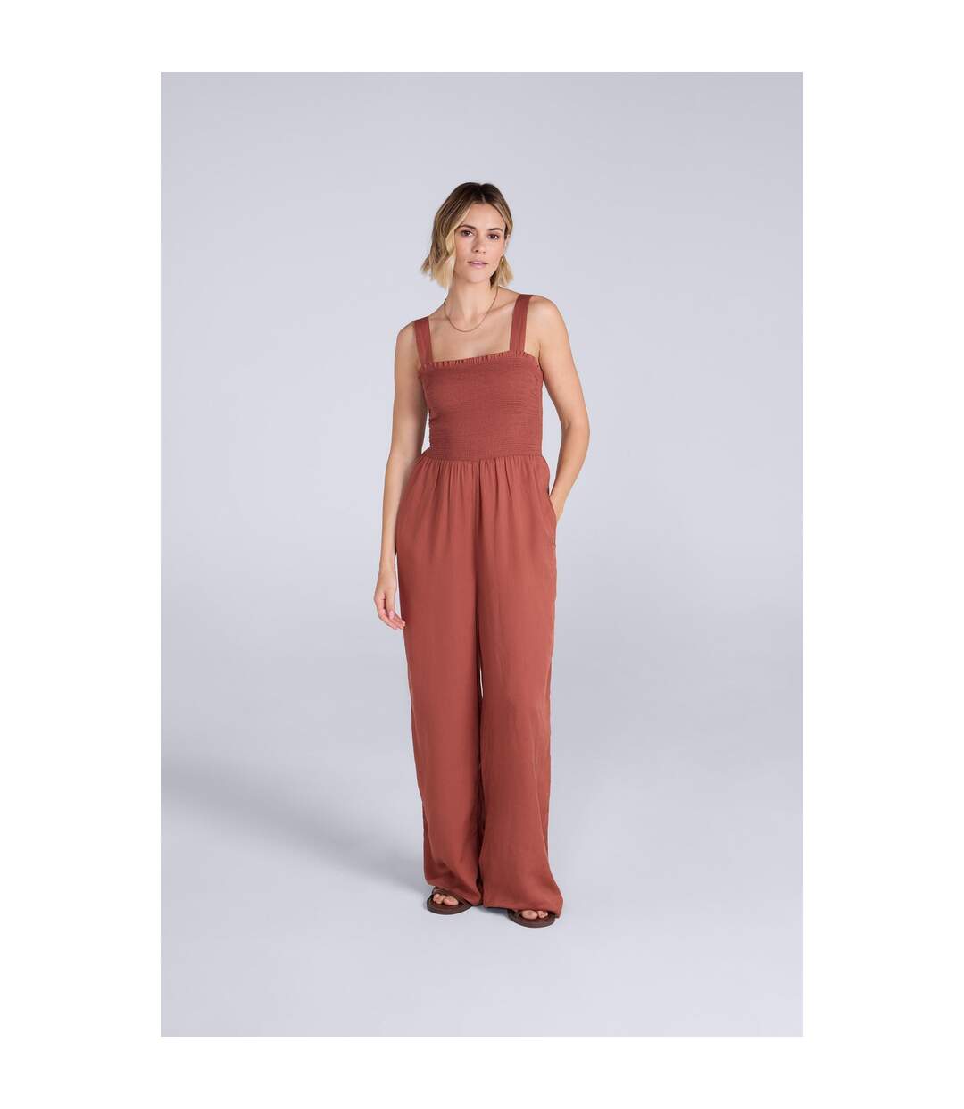 Combinaison Astrid Femme Rouge Pastel Animal-1