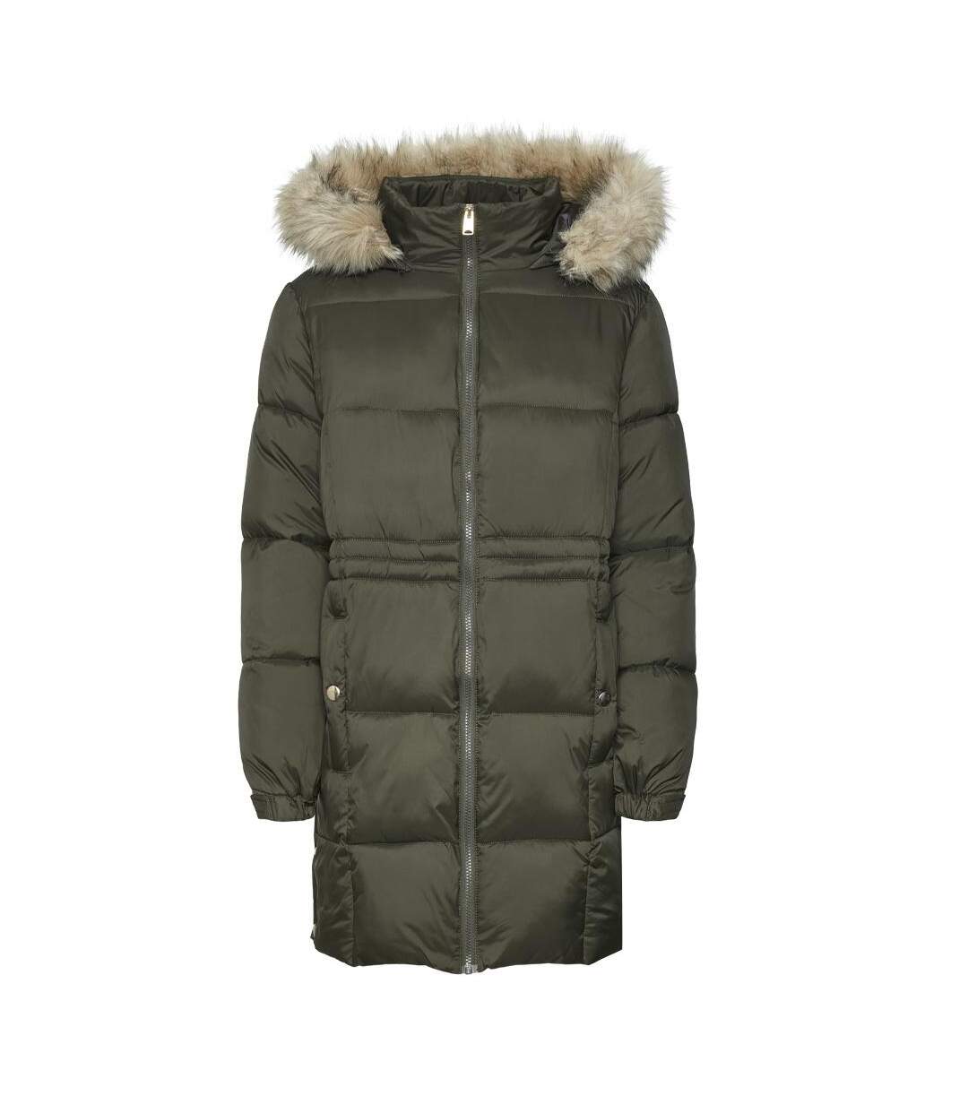 Doudoune kaki femme vero moda pinar-1