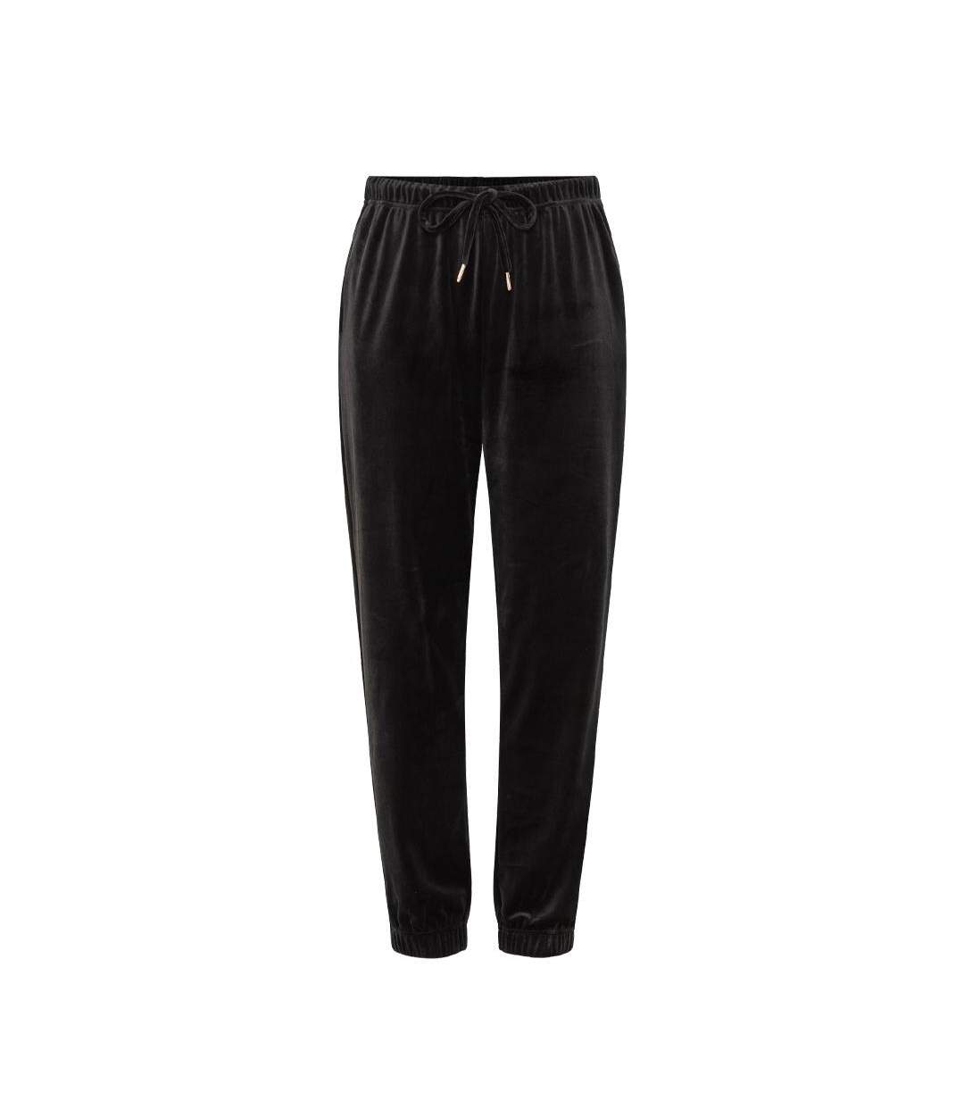 Jogging velours noir femme pieces pcsilli - m-1