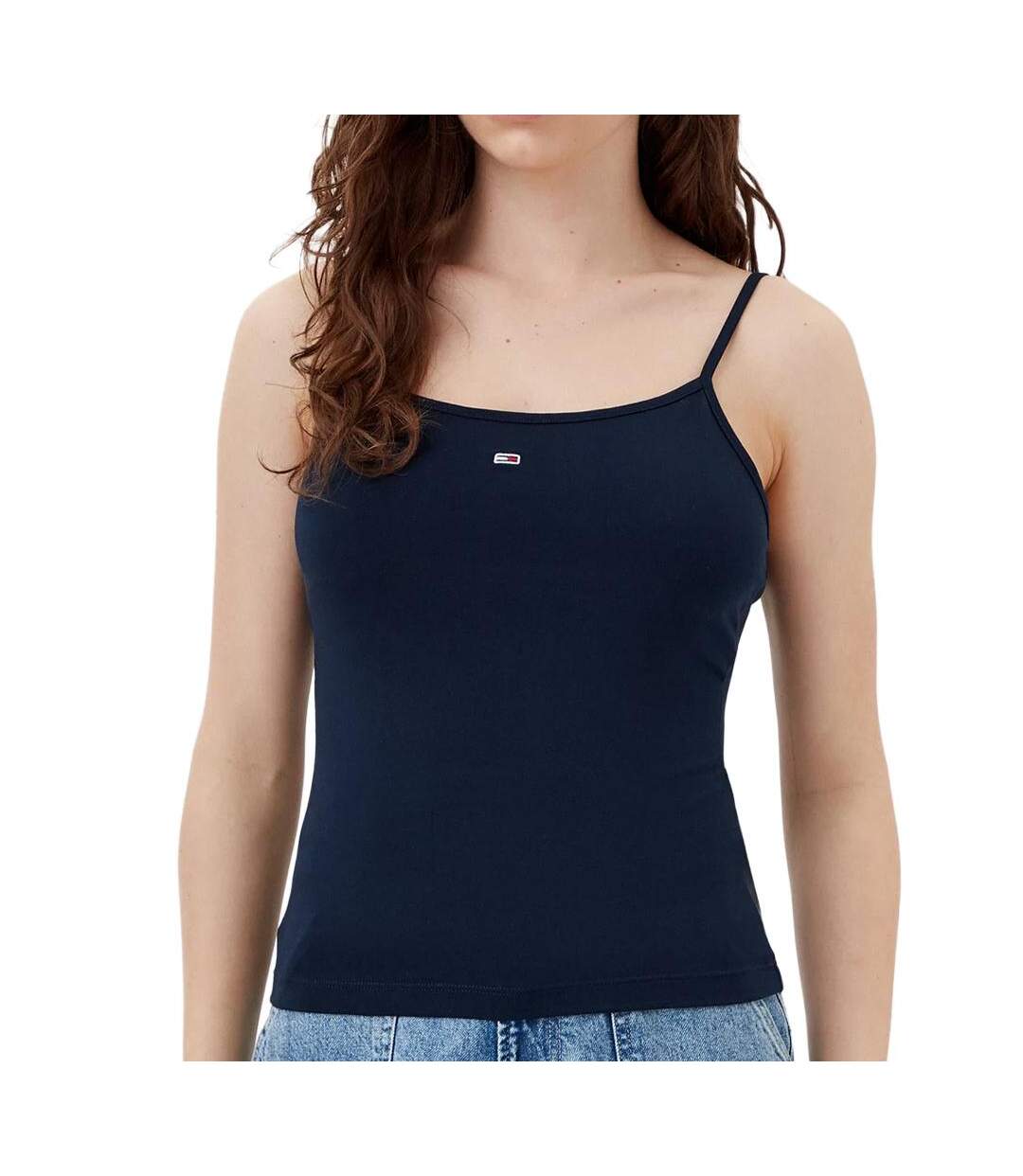 Top marine femme tommy jeans essential strap-1