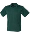 Henbury Mens Coolplus® Pique Polo Shirt (Bottle)