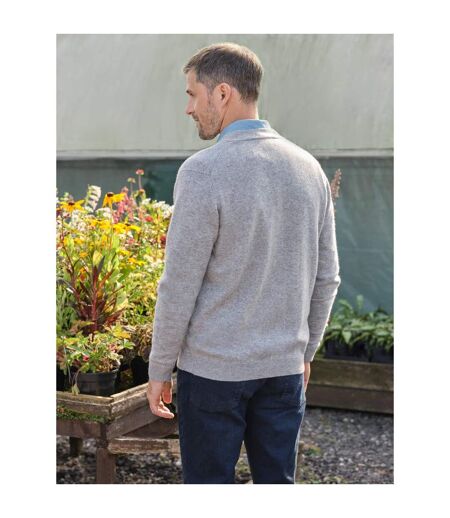 Cardigan Homme Gris Chiné WoolOvers
