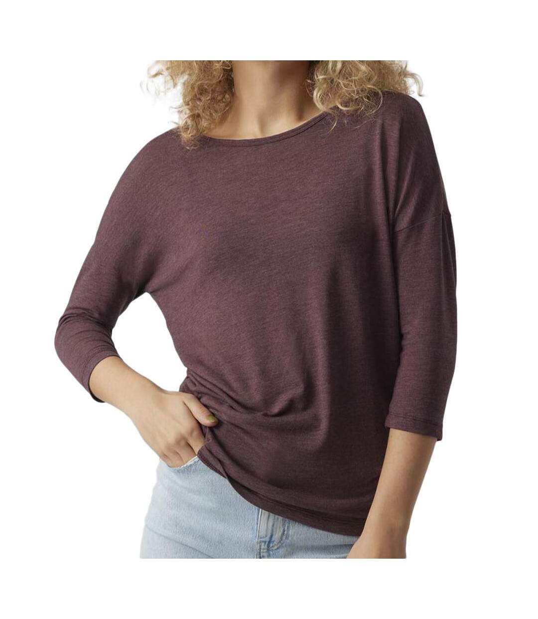 T-Shirt Violet Femme Vero Moda Carla - L