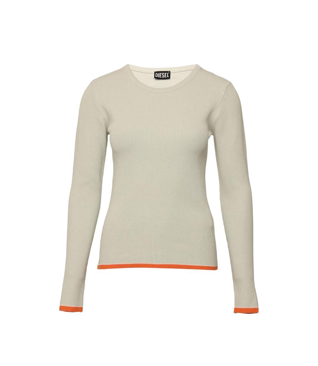 Womens/ladies Arinne Slim Sweatshirt Grey Diesel-1