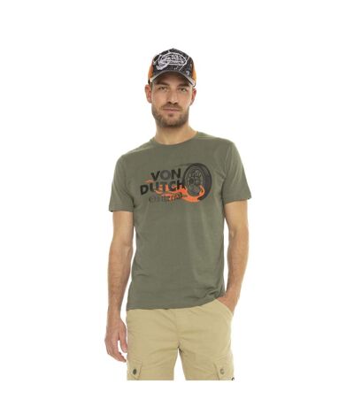 T-shirt homme manches courtes col rond Regular fit Wheel Vondutch