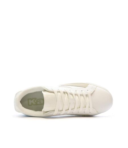 Baskets blanches/beiges homme kappa astrid